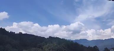 9月份延时拍摄天空云朵视频的预览图